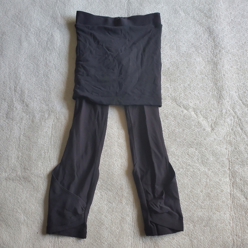Black Athletic Leggings - Picture 2 of 7